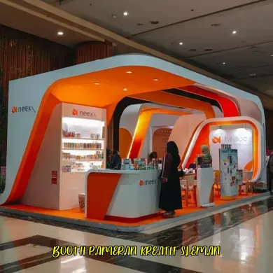 Booth Pameran Kreatif Sleman